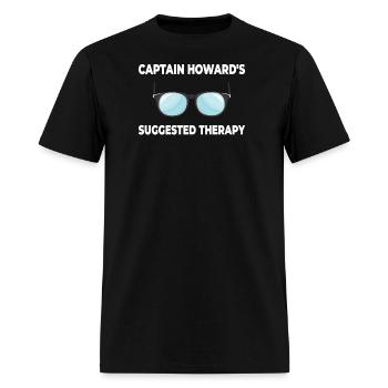 Captain Howards Suggested Therapy - Men's T-Shirt - black - Front - Jose (178cm)