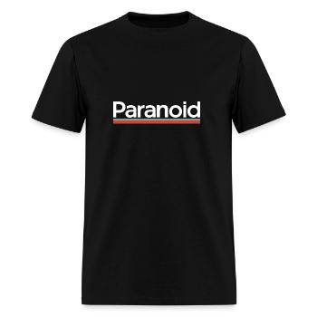 Paranoid Photography Vaporwave Aesthetic Streetwea - Men's T-Shirt - black - Front - Jose (178cm)