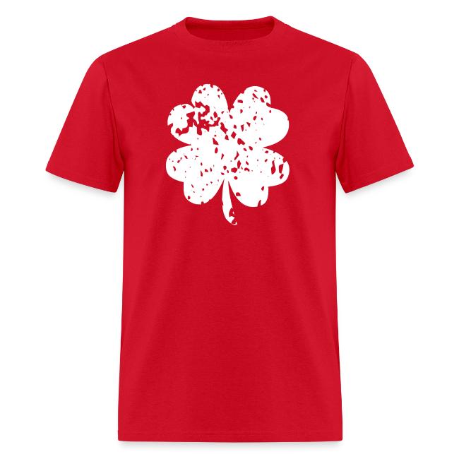Goth St Paddy's - Irish Goth Distressed Clover