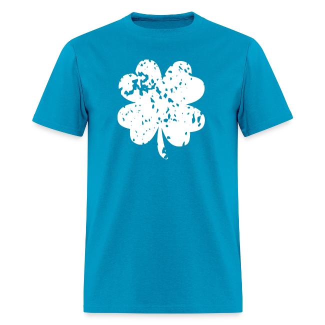 Goth St Paddy's - Irish Goth Distressed Clover