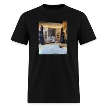 Audiophile Dreaming - Men's T-Shirt - black - Front - Jose (178cm)
