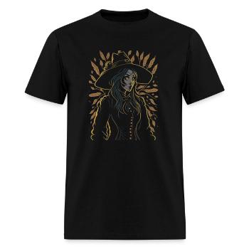 witch - Men's T-Shirt - black - Front - Jose (178cm)