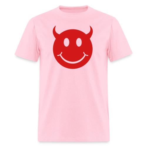 Smiley Devil Face - Men's T-Shirt