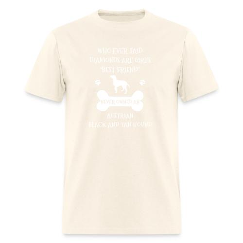Best Friend Is Austrian Black And Tan Hound Cool - Men's T-Shirt