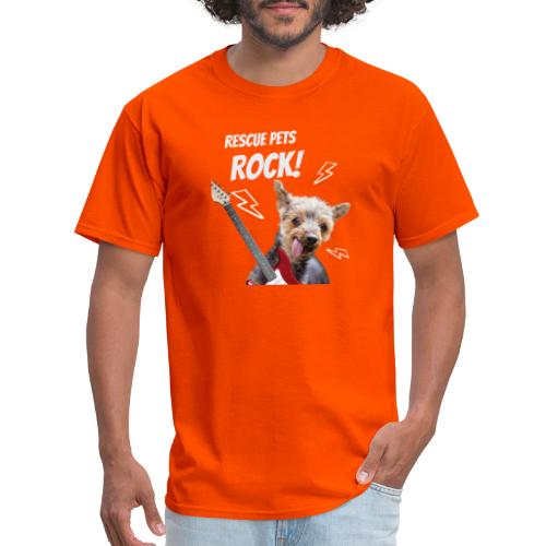 Rescue Pets Rock! - Men's T-Shirt