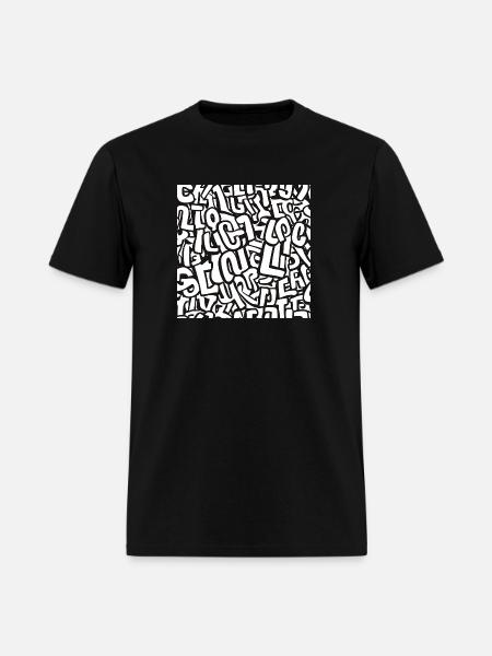 LOL Minimal - Men's T-Shirt - black