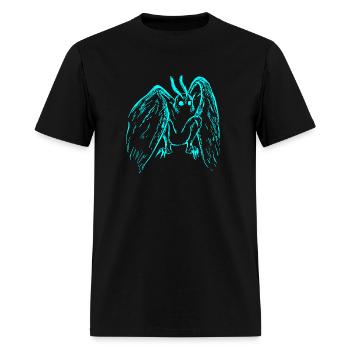 Mothman - Men's T-Shirt - black - Front - Jose (178cm)