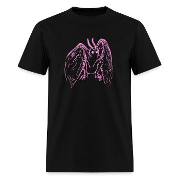 Mothman - Men's T-Shirt - black - Front - Jose (178cm)