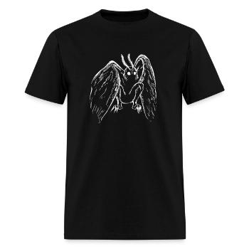 Mothman - Men's T-Shirt - black - Front - Jose (178cm)