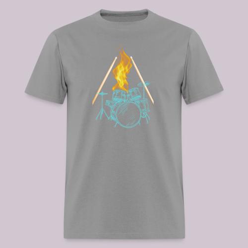 Drums on Fire - Men's T-Shirt