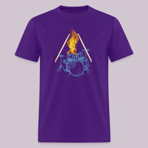 Drums on Fire - Men's T-Shirt