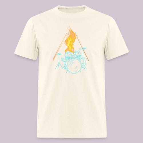 Drums on Fire - Men's T-Shirt