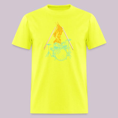 Drums on Fire - Men's T-Shirt