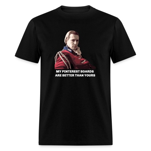 Lord John Grey - Pinterest Boards - Men's T-Shirt