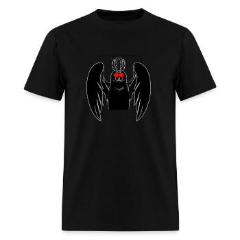Mothman - Men's T-Shirt - black - Front - Jose (178cm)