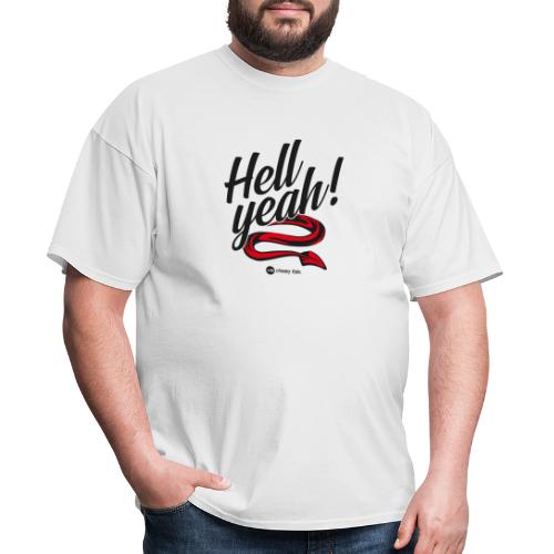 Hell Yeah Funny illustration - Men's T-Shirt