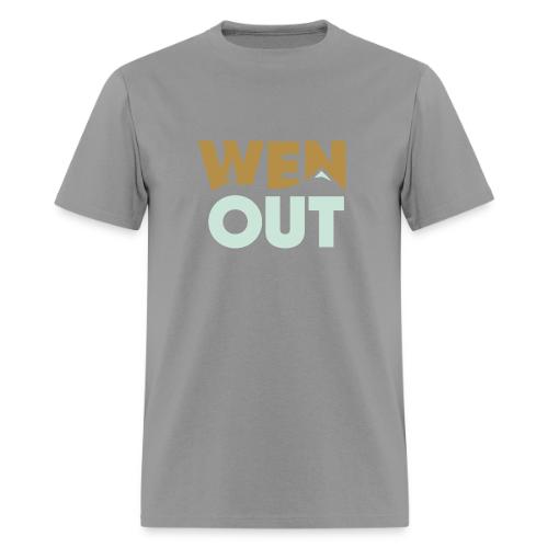 WenOut Logo (light) - Men's T-Shirt