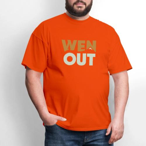 WenOut Logo (light) - Men's T-Shirt