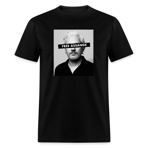Free Julian Assange - Men's T-Shirt