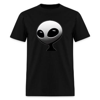 alien character - Men's T-Shirt - black - Front - Jose (178cm)