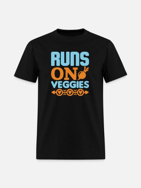 Live vegan live well - Men's T-Shirt - black