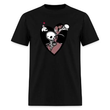 Romance - Men's T-Shirt - black - Front - Jose (178cm)