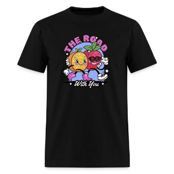 The road - Men's T-Shirt - black - Front - Jose (178cm)