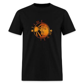 time team - Men's T-Shirt - black - Front - Jose (178cm)