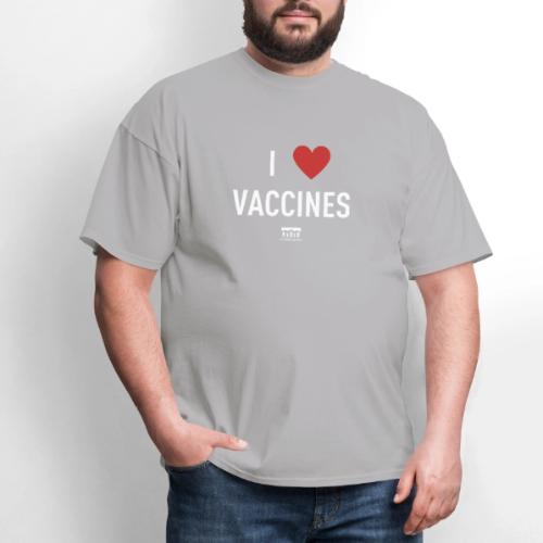 I heart vaccines Immunize Colorado Logo 1 - Men's T-Shirt
