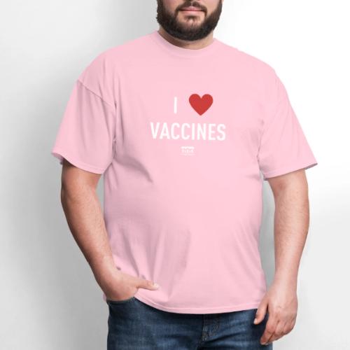I heart vaccines Immunize Colorado Logo 1 - Men's T-Shirt