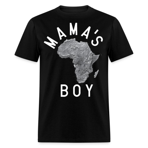 Mamas Boy BLK png - Men's T-Shirt
