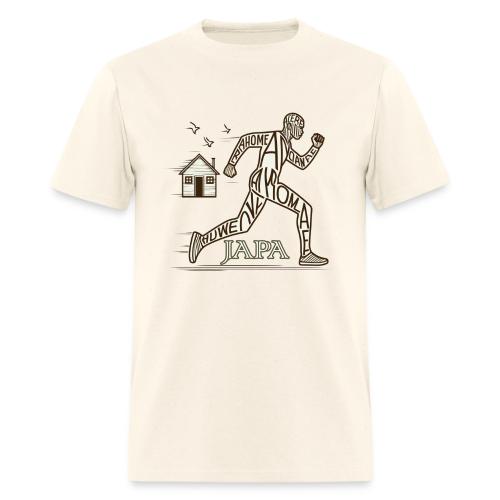 Japa - Yoruba which means To Leave or Run Away - Men's T-Shirt