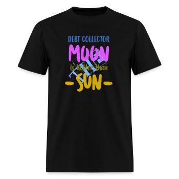Debt Collector - Men's T-Shirt - black - Front - Jose (178cm)