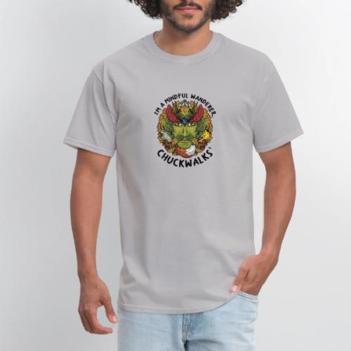 I'm A Mindful Wanderer -black text for light items - Men's T-Shirt