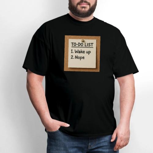 Humorous To Do List - Men's T-Shirt