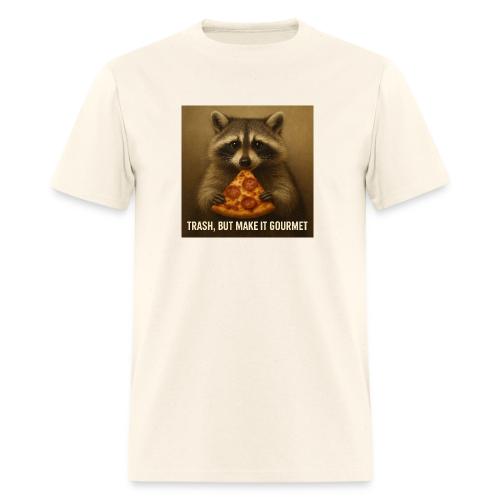 Gourmet Pizza Raccoon - Men's T-Shirt