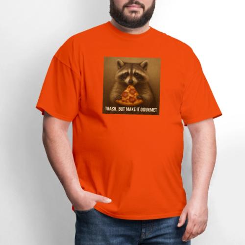 Gourmet Pizza Raccoon - Men's T-Shirt