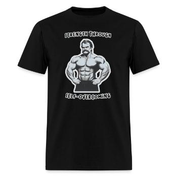 Nietzsche 2 - Men's T-Shirt - black - Front - Jose (178cm)