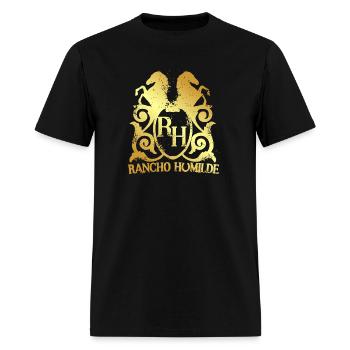 rancho for humilde - Men's T-Shirt - black - Front - Jose (178cm)