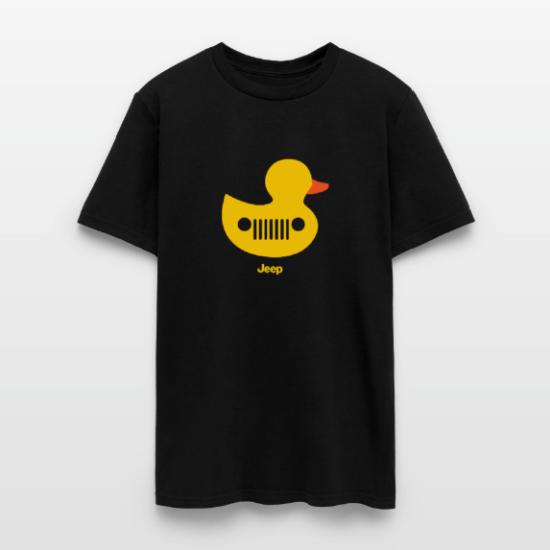 Jeep T-shirt Official Jeep Duck Trail Blazer T-Shirt - 100% Ringspun Cotton Graphic Tee Official Licensed Jeep Duck Trail Blazer Shirt