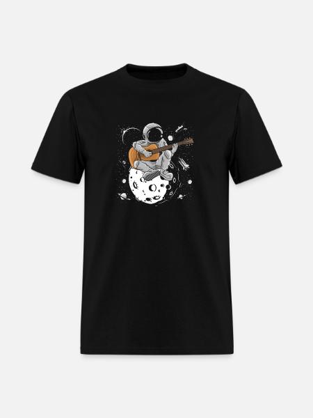 Guitar Kids Music Electric Bass Guitar Guitarist - Men's T-Shirt - black
