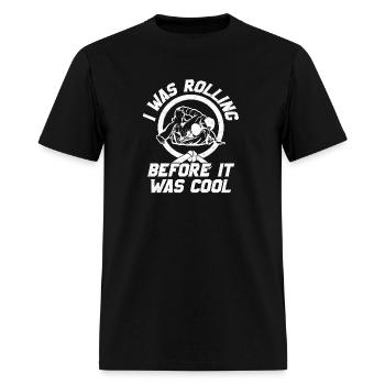 Vintage BJJ Rolling Before It was Cool Grappling J - Men's T-Shirt - black - Front - Jose (178cm)