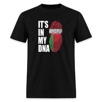 Latvia and Belarus Mix DNA Heritage - Men's T-Shirt - black - Front - Jose (178cm)