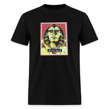 Free doom sphinx. - Men's T-Shirt - black - Front - Jose (178cm)