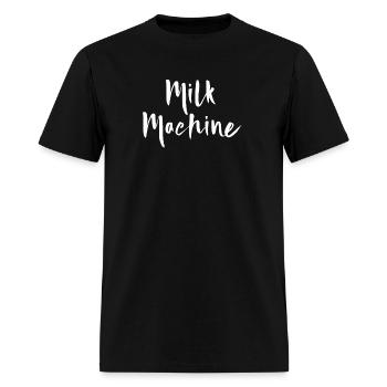 Breastfeeding Milk Machine - Men's T-Shirt - black - Front - Jose (178cm)