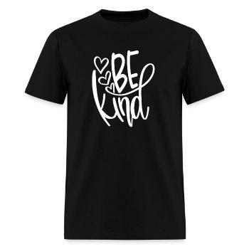 beekind - Men's T-Shirt - black - Front - Jose (178cm)