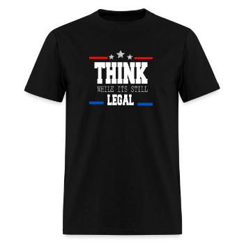 Its Still Legal - Men's T-Shirt - black - Front - Jose (178cm)