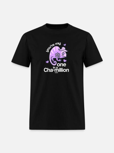 chameleon - Men's T-Shirt - black