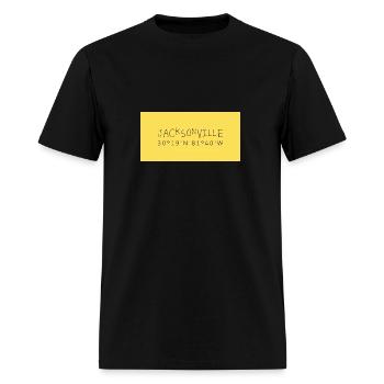Jacksonville Coordinate's design - Men's T-Shirt - black - Front - Jose (178cm)