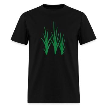 Green grass - Men's T-Shirt - black - Front - Jose (178cm)